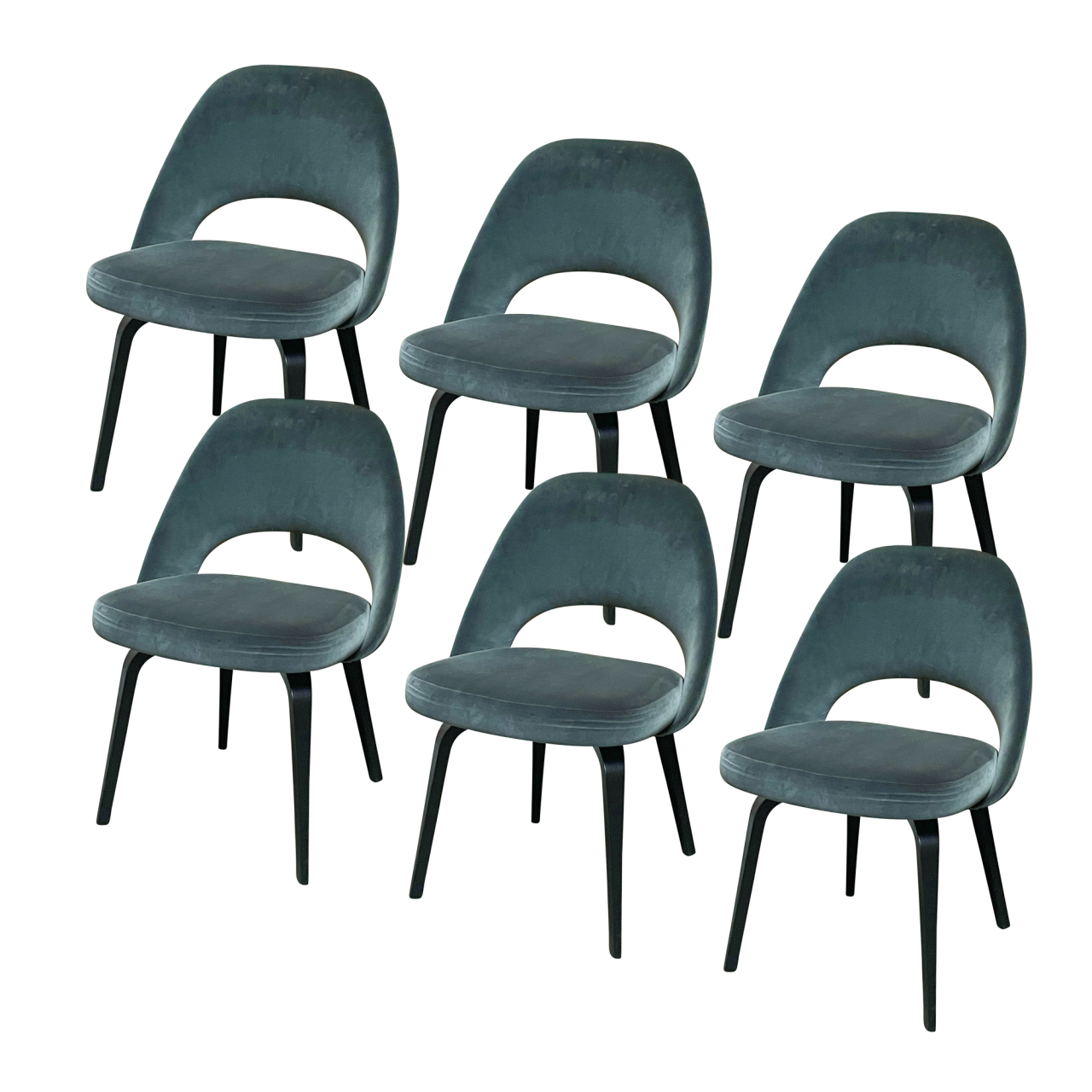Saarinen Konferenzstühle 6 Stühle im Set