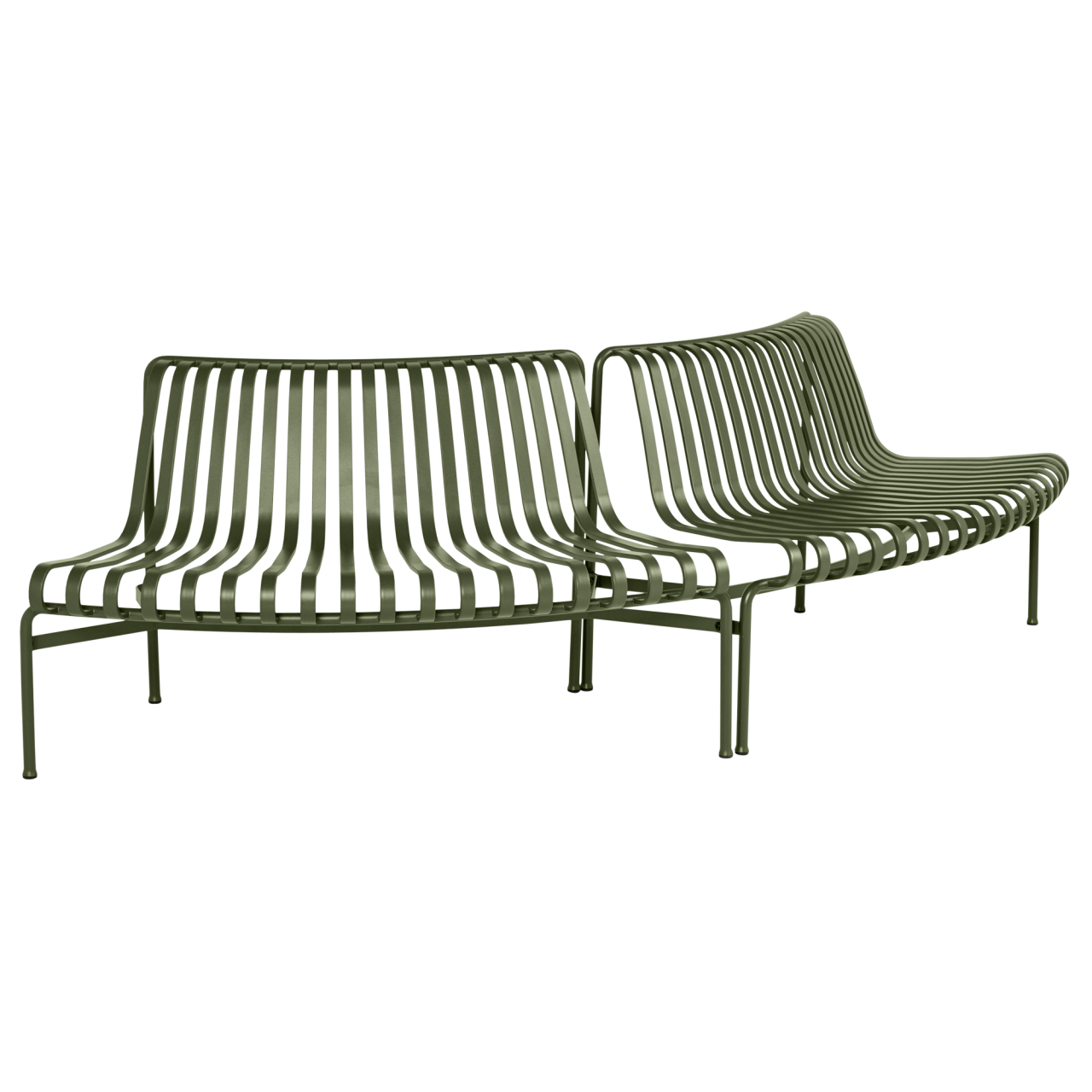 Palissade Park Dinning Bench Out / Out Bank