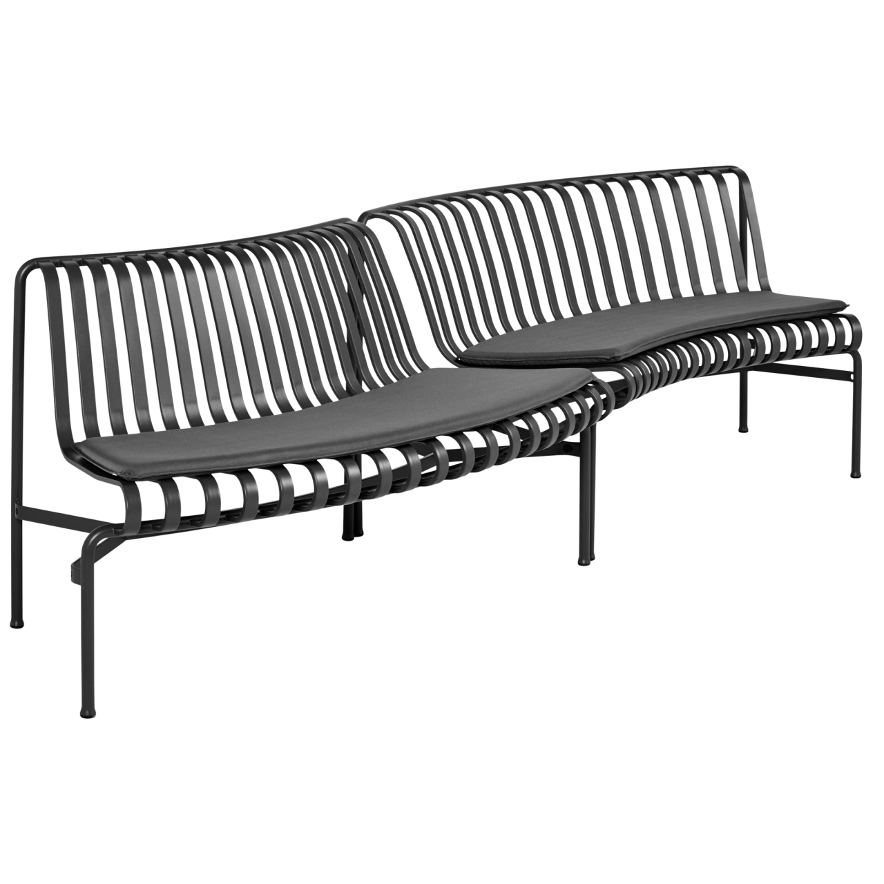 Palissade Park Dinning Bench In / Out Bank